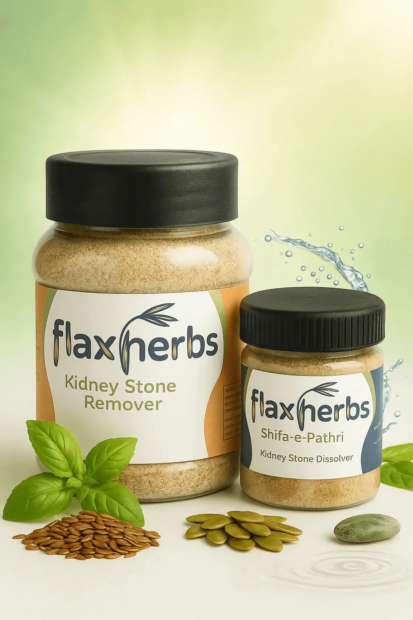 Kidney Stone Care Pack – Flaxherbs Nijaat-e-Pathri & Shifaa-e-Pathri Bundle